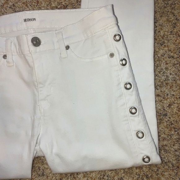 HUDSON LUNA GROMMETED SKINNY CROP 25 - Picture 6 of 15
